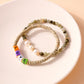Inspirational Pearl Stones Bracelet Set