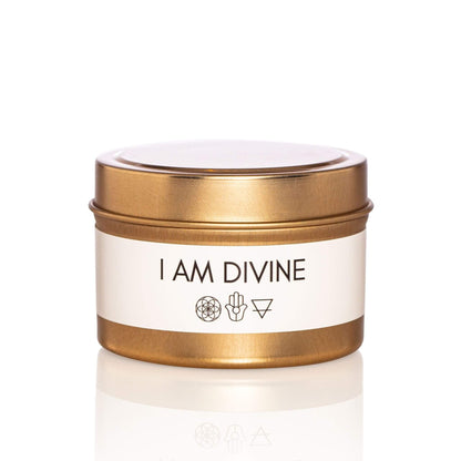 I am Divine Soy Affirmation Candle