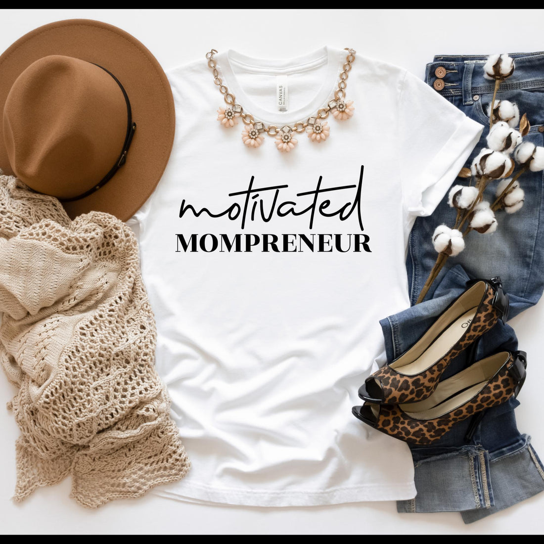 Motivated Mom Relaxed T-Shirt
